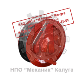 Колесо крановое двухребордное холостое К2Р 900х150 в сборе фото