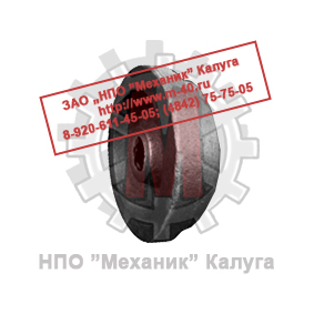 Отливка колеса кранового одноребордное К1Р 500х125 фото